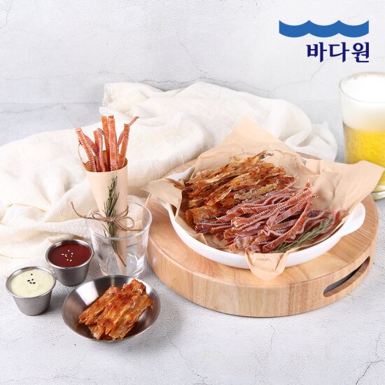 [바다원]오로지 (오징어와 쥐포의 만남) 요즘핫한소스+와사비마요x2