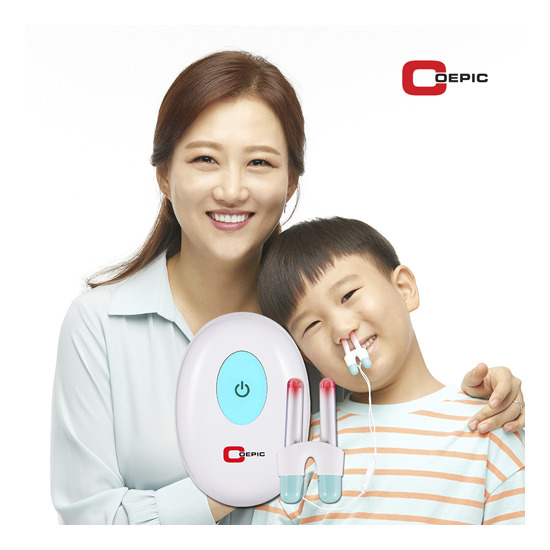 [싱글]코에픽 비염치료기+[특별구성]여분프로브1EA+알콜솜100EA