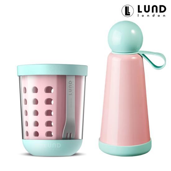 [룬드런던][룬드런던] 후르츠팟 600ml + 스키틀보틀2.0 오리지널 500ml 세트