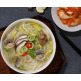 [알뜰총각][알뜰총각][칼국수1kg+마늘김치2kg+스프5개] 명동칼국수 생면 칼국수+마늘김치 세트(5인분)