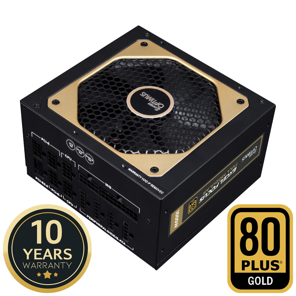 에너지옵티머스 [클릭시 2% 쿠폰] 에너지옵티머스 EXCEL FOCUS 1000W ATX3.0 풀모듈러 80PLUS GOLD 230V EU ATX 컴퓨터파워