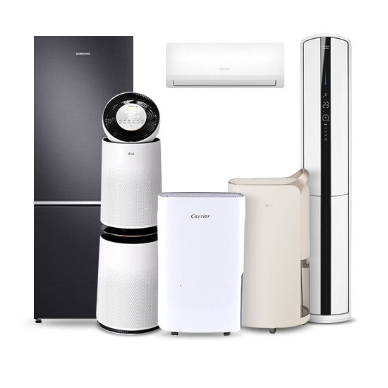 인기 가전 주말 특가! 제습기/에어컨/공기청정기