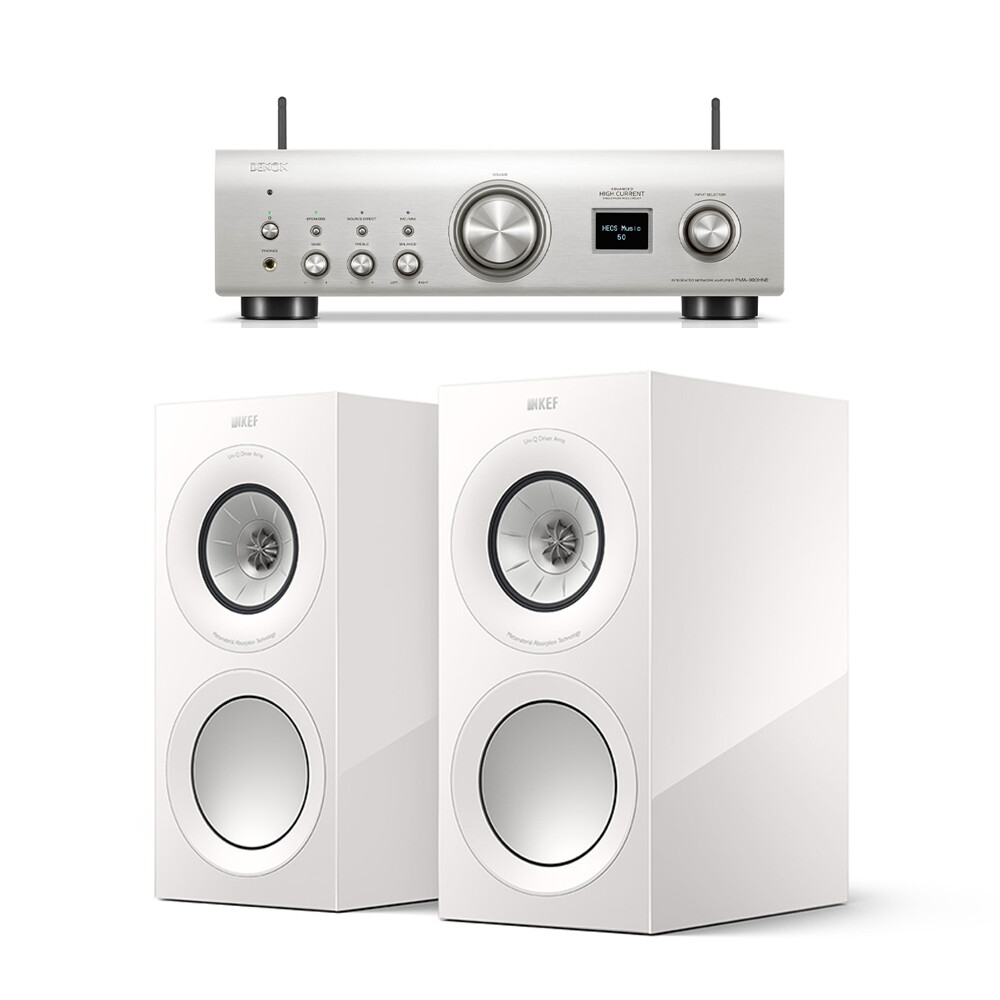 Denon 데논 PMA-900HNE + KEF R3 Meta 올인원 스트리밍 하이파이 오디오