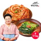 [정성곳간]★방송에서만★ 정성곳간 강순의명인 포기김치 10kg, 열무김치 1kg