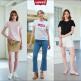 [리바이스]O LEVIS 26SS 여성 시그니처 로고 반팔 티셔츠 3종