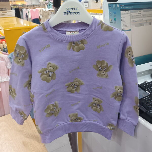 리틀밥독 [리틀밥독]프리티곰 티셔츠