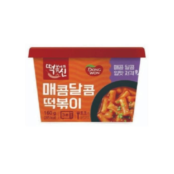 셀러허브 식품 [동원FB] 떡볶이의신 매콤달콤 떡볶이 160g 32개