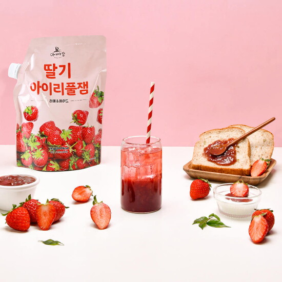 [아빠랑]아빠랑 딸기 아이리풀잼 1kg