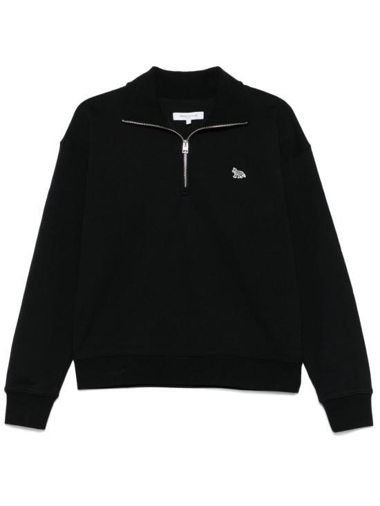 메종키츠네 25SS 메종키츠네 터틀넥 MW00304KM0325P199 BLACK DOM