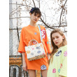 [아라크나인] PAINTING MINI TOTE - Concrete white