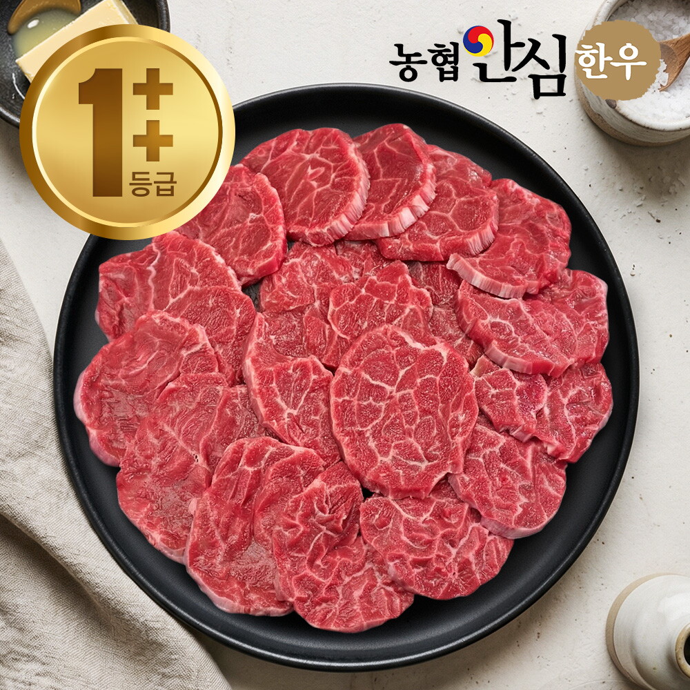 농협안심한우 1++등급 농협안심한우 아롱사태(구이용) 300g