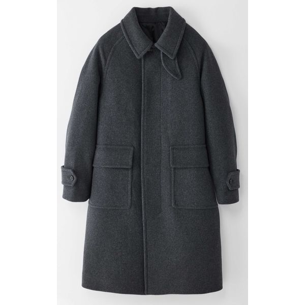 STCO [하프클럽/에스티코]젠더리스 오버핏 발마칸 코트 그레이 (오버핏) LCTVD61OSG