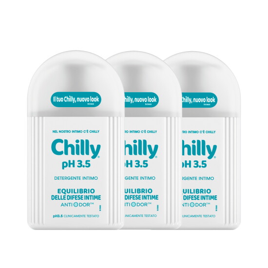 [칠리]칠리 Chilly 여성청결제 pH3.5(약산성) 젤타입 200ml, 3개
