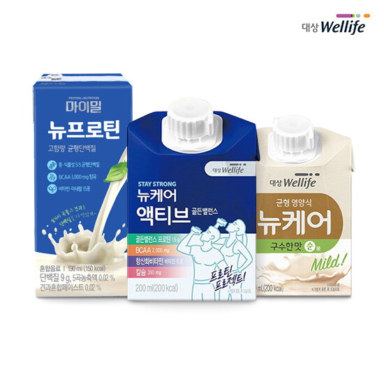 대상라이프사이언스(주) 천안공장 [뉴케어] 균형 영양식 뉴케어! 액티브 골든밸런스外
