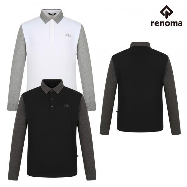 기타 (패플) [기타 BRAND]레노마골프 남성 디오픈 콜라보 겨울 니트 배색 티셔츠 TYO/4104 CA3808838