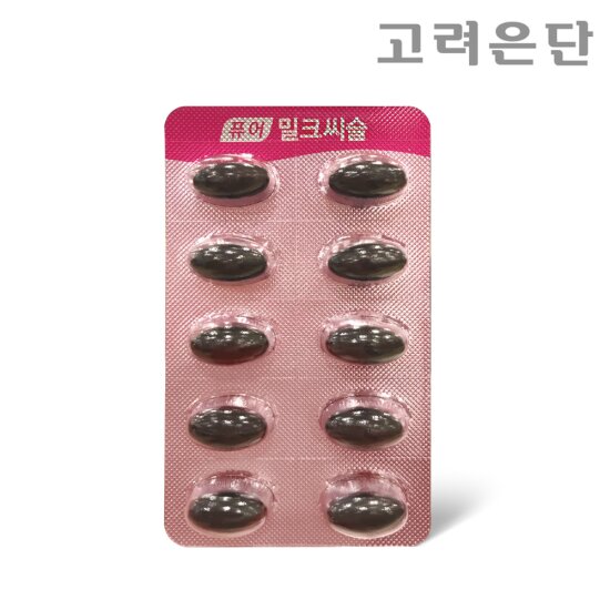 고려은단 퓨어 밀크씨슬 60캡슐 x 2개 (4개월)