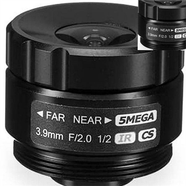 알티피아 알티피아 [하프클럽/알티피아]카메라 고정 렌즈 3.9mm cs 렌즈 산업용 고화소 조리개 영상 교체 초점 3.9mm 부속품 모듈 부속 감시 광각
