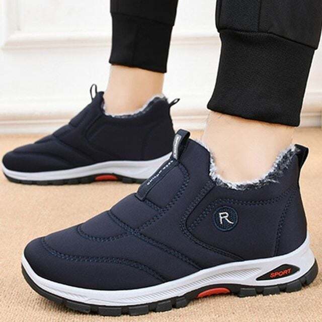 지오벤처스 맨즈 털내피 스테디 슬립온슈즈제품디자인 발따뜻 동계용 부츠슈즈