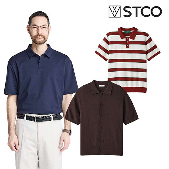 에스티코 [STCO] 본격 여름 세일! 남성 카라반팔/티셔츠 베스트 모음전