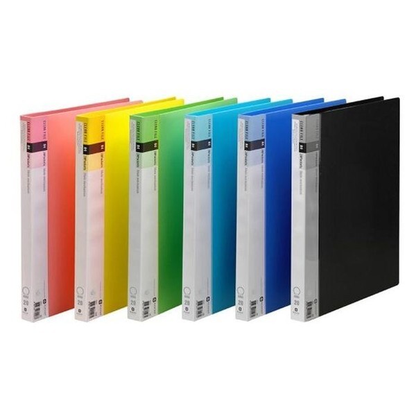 주식회사 셀러허브_레이틀리 셀러허브(하프클럽) [하프클럽/셀러허브_여성트랜드패션]3공O링 클리어화일 20매(A4/연두/F550-74)