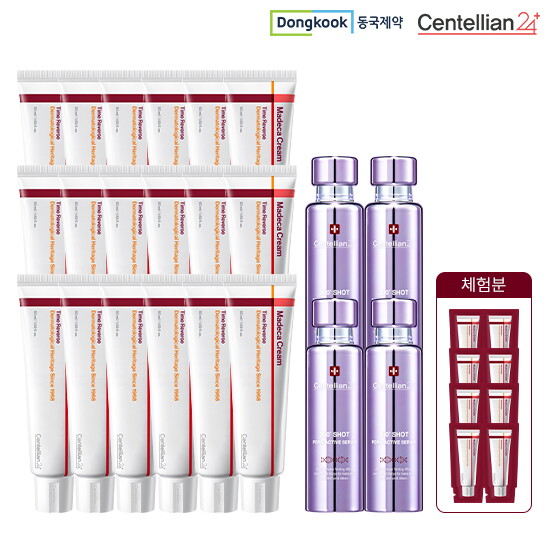 [센텔리안24][이찬석블프패키지]마데카크림 시즌7 50ml*18+PDRN세럼 50ml*4+[무료체험 1ml *8]