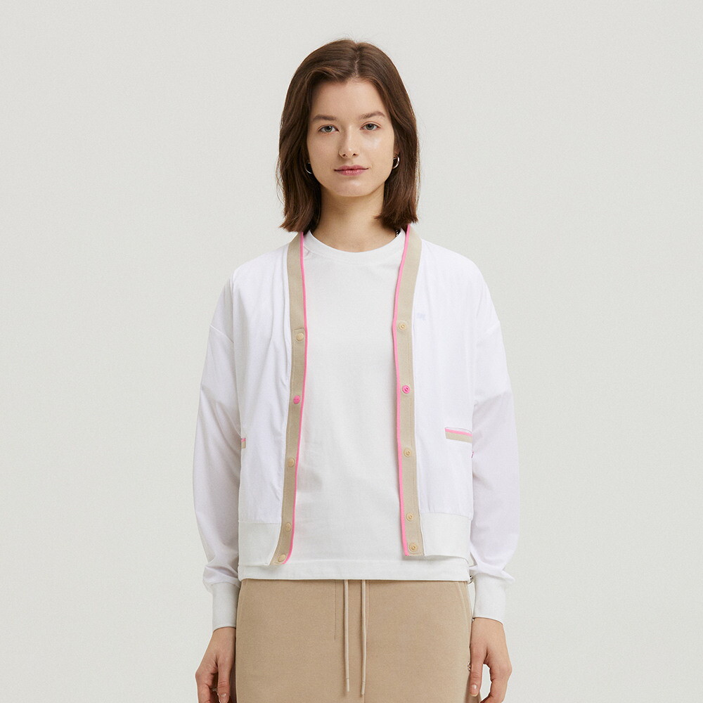 에이븐 [에이븐]네오스텝 스트레치 가디건 화이트