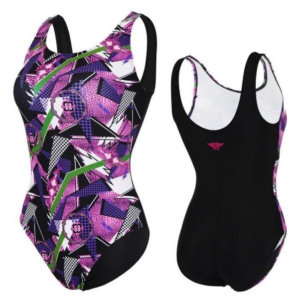 주식회사 셀러허브_레이틀리 리디아넬 [하프클럽/리디아넬]엑스블루 여자 아쿠아로빅 원피스 수영복 XB89 잇템