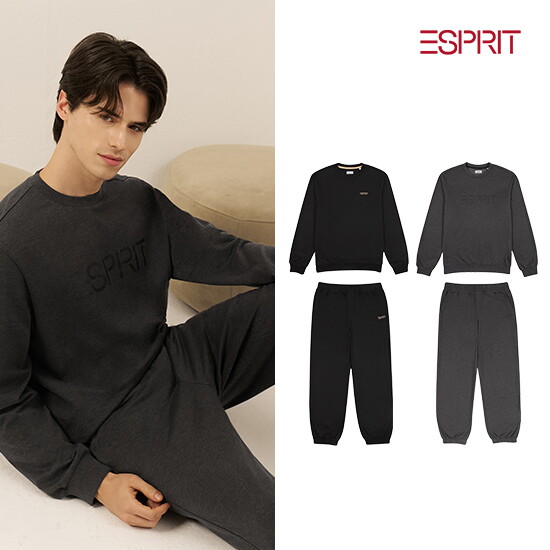 [에스프리]ESPRIT 24FW 남성 에센셜 코지 셋업 4종 