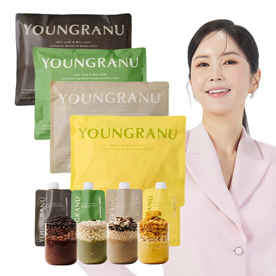 [영라뉴][혼합4종]영라뉴 프로틴 핏 쉐이크 4종 혼합(45gx7개입x4세트)