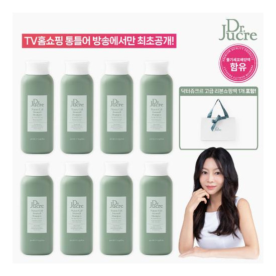 [닥터쥬크르]★회장님패키지★ 닥터쥬크르 네이처셀 스템셀 샴푸 500ml 8통 + 닥터쥬크르 쇼핑백