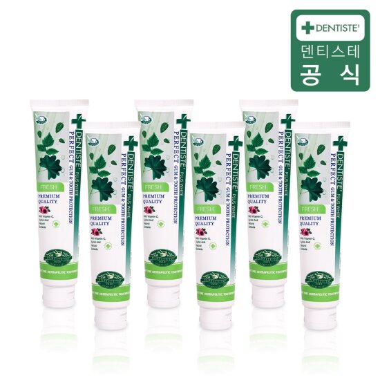 플러스 화이트 후레쉬 치약 (200g*6개)