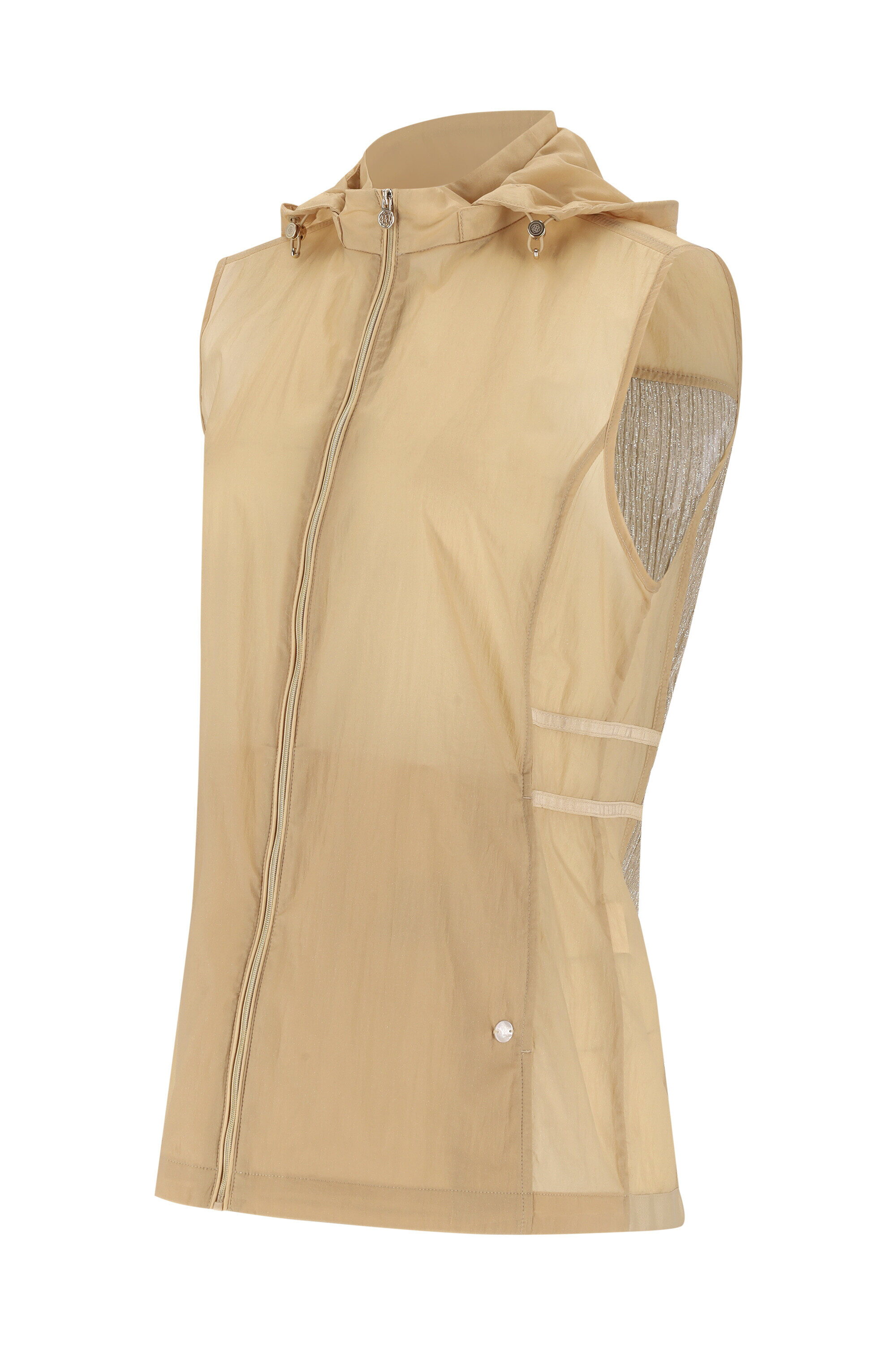 피에이티 (패플) [PAT]1L41432 플리츠메쉬 배색 베스트_IC