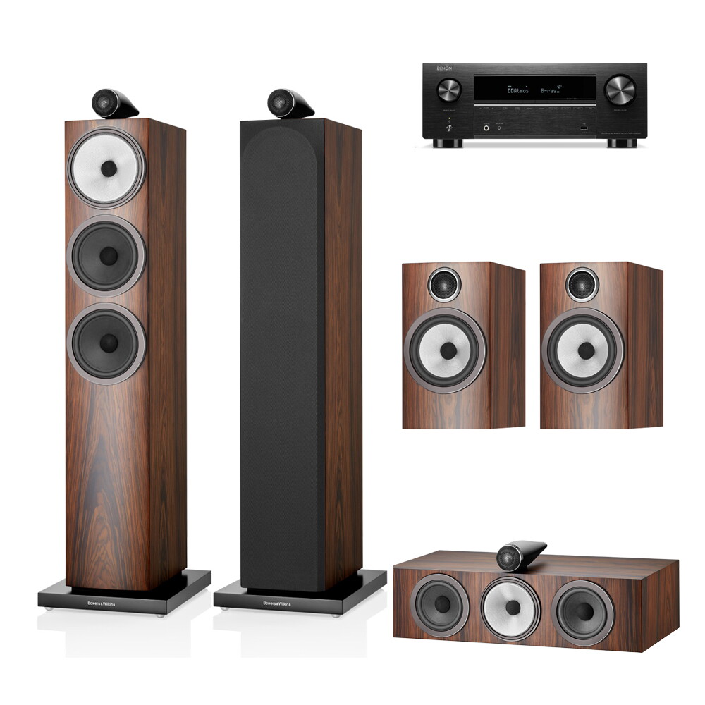 데논 AVR-X2800H + B&W 703 S3 5채널스피커(71/706)