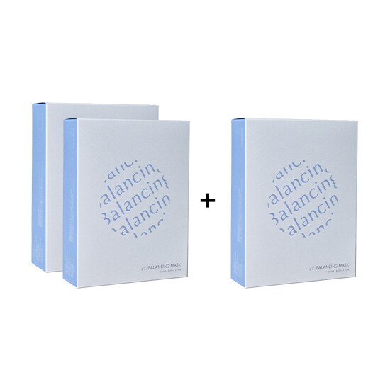 [에크멀][정가 60,000원][단독 2+1] 에크멀 밸런싱 마스크팩 30매 (3BOX) 