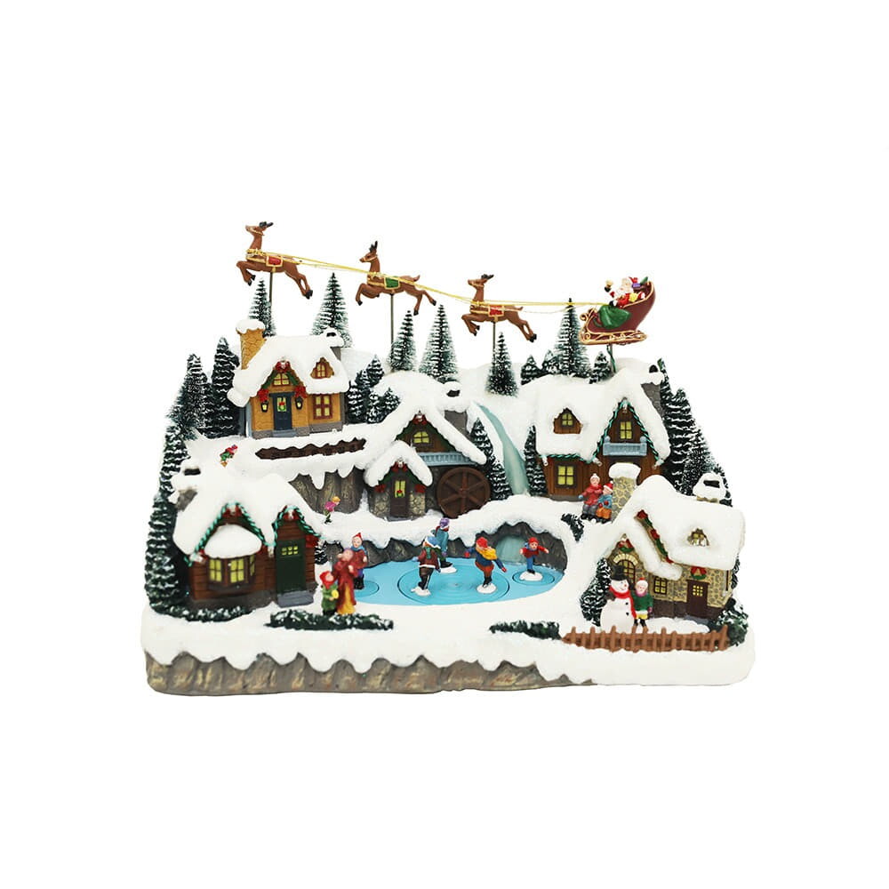 상세참조 포커시스 (FOCUSIS)포커시스 LED 순록과 산타가 있는 마을 / FOC-JTCM880/16ASM