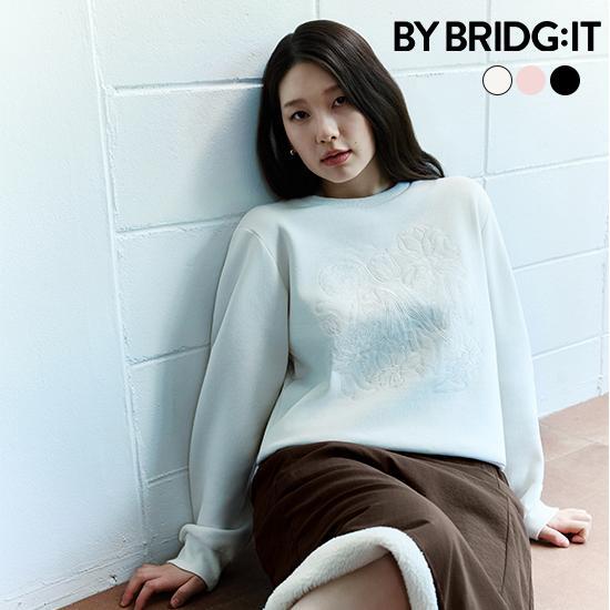 주식회사 더클리프 (26FW) 자수 기모 스웻 셔츠 3종