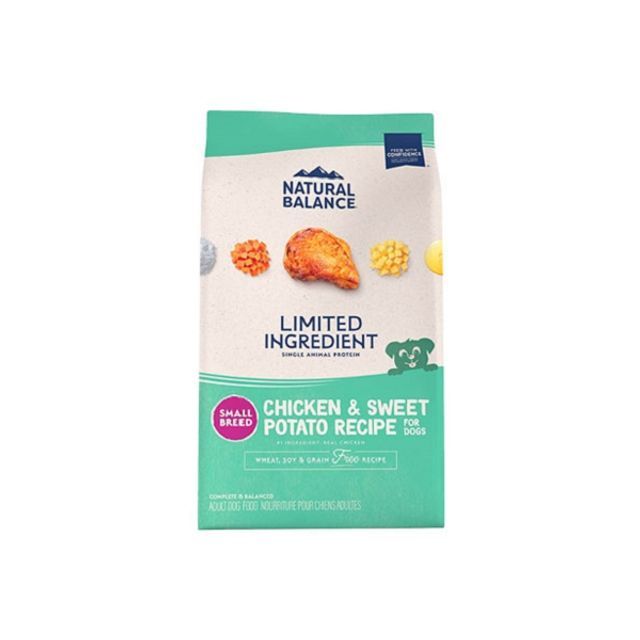 NaturalBalancePetFoods,Inc 알티피아 애견사료 닭고기 고구마 레시피2.4kg 작은알갱이