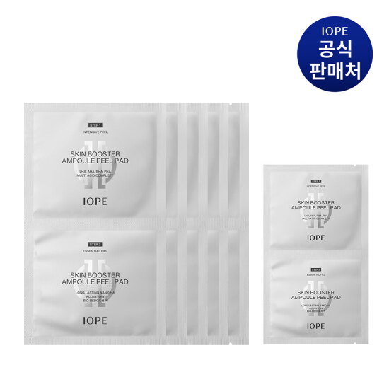 [아이오페][LIVE][아이오페]스킨 부스터 앰플 필 패드 (5 + 1매)