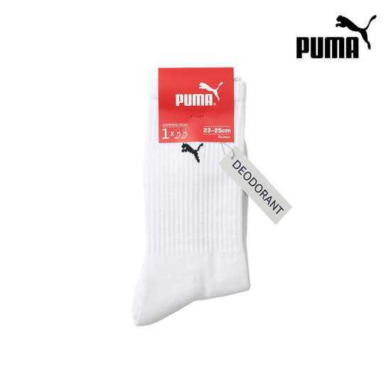 [푸마바디웨어]푸마 데오드란트 장목 양말 6팩(PACK)