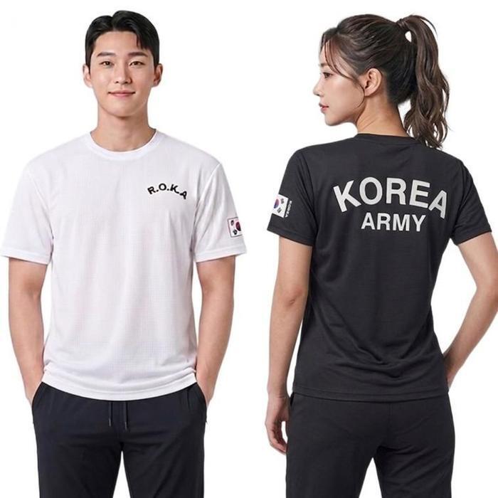 셀러허브 남성 [라일리의류] Rly ROKA 로카티 쿨링 반팔티 군대 PX 아미 군