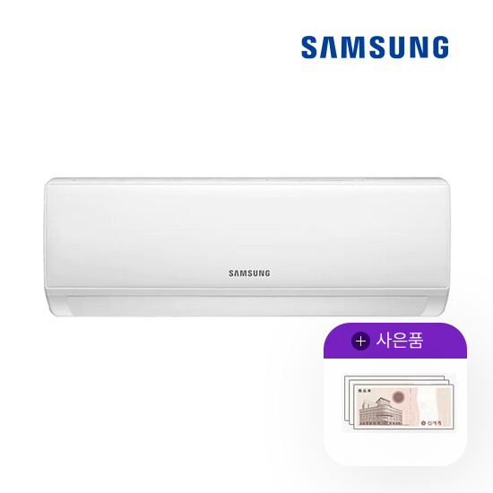 삼성전자 [렌탈]삼성전자 [렌탈] 삼성 에어컨 벽걸이 6평 화이트 AR06A1171HZS 월15900원 5년약정/60개월 의무사용