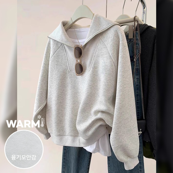 기타 (패플) [무드무드]리모 융기모 집업 맨투맨