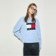 [타미힐피거(아울렛)][공식] [타미힐피거] 플래그 크루넥 스웨터 (T32E7KTO40TWT1DSC)