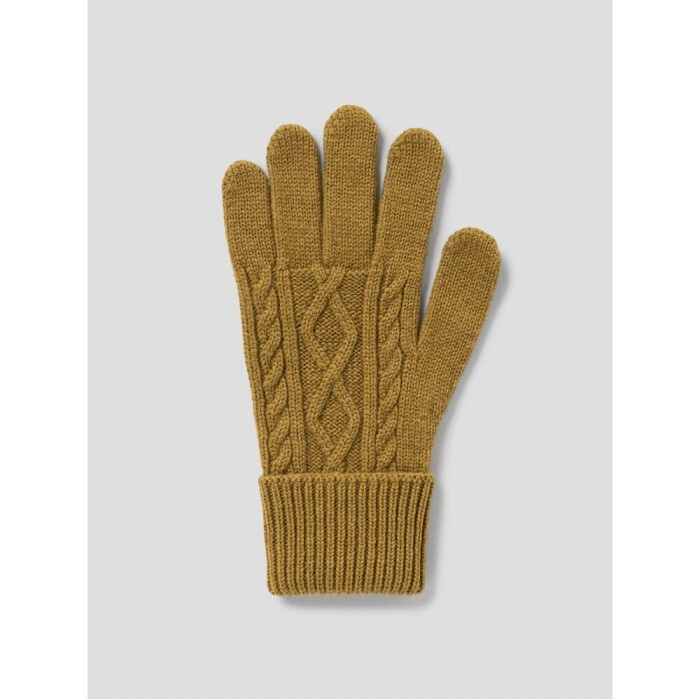 삼성물산 패션부문 로가디스(삼성물산) [로가디스] 캐시미어 혼방 케이블 니트 장갑  그린 (MA5X87RX5M)