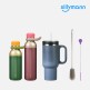 [실리만]★방송에서만★ 실리만 텀블러 풀 구성 (올리브그린 600ml,체리블러썸 800ml, 오션블루1020ml,  세척솔, 빨대솔)