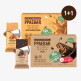 [헬시플레이스][정가 57,600원] 빼바 소프트 크런치 프로틴바 솔티드피넛버터 9EA & 카카오 9EA (총 2박스) (솔티피넛 유통기한 (유통기한 : 2026-7월))