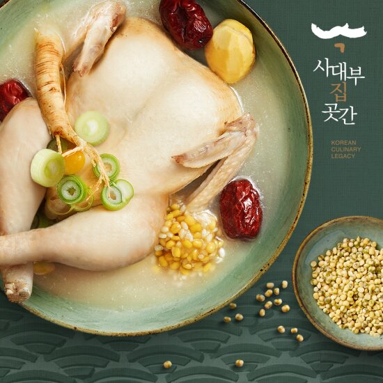 녹두삼계탕 1.2kg * 8팩