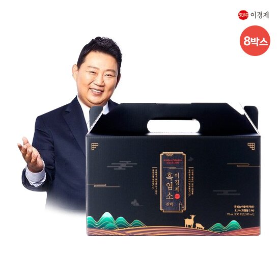 [T] 이경제 흑염소진액  8박스 (70ml X 30포 X 8박스, 총 240포)