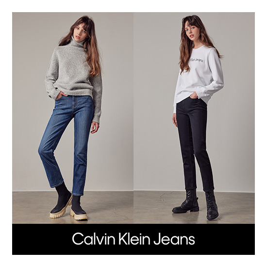 ○[CK JEANS]캘빈클라인 21FW 여성 기모 데님 1종