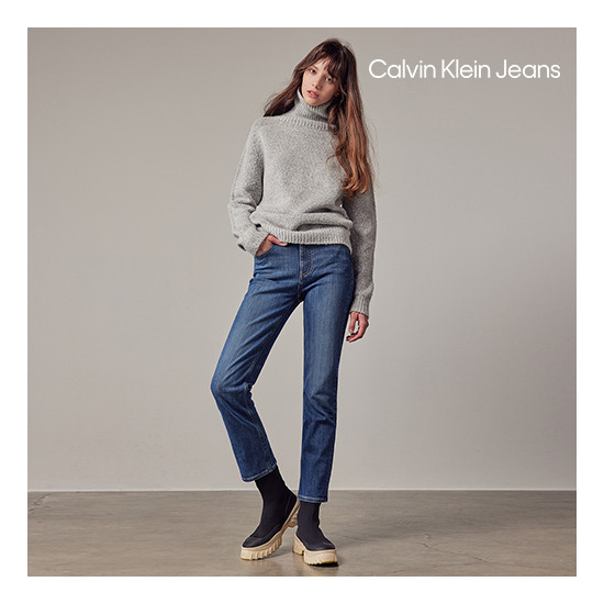 ○[CK JEANS]캘빈클라인 21FW 여성 기모 데님 1종